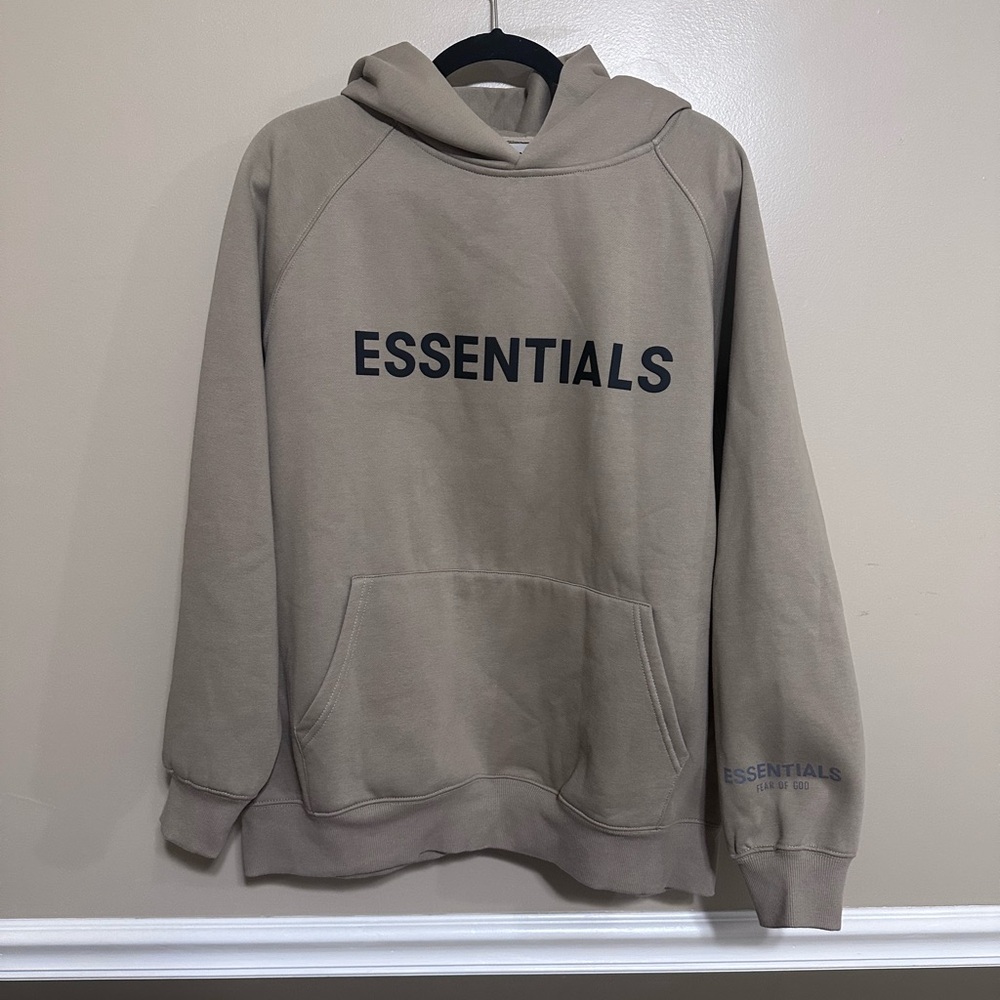 Essentials Tan Hoodie
